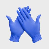 Nitrile Gloves, Small, Powder-Free, Blue, 100 Pack