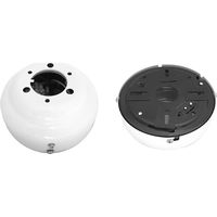 Rosone EDM 33985 Ricambio Ø 131 x 55 mm Alluminio Bianco
