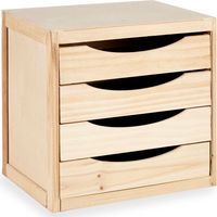 Organizer aus Holz MINI, 3 Schubladen, 38,5 x 30 x 37,4 cm