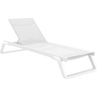 Sonnenliege Tropic weiß