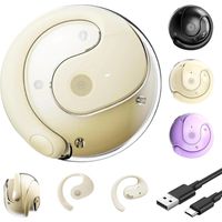 Écouteur Traducteur, Traducteur Instantané Bluetooth 5.4, Sans Fil et à Clipser, 144 Langues en Temps Réel, Idéal pour Voyage et Apprentissage, Traduction Instantanée (C)