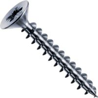 MUSTAD Panelvit Zylinderkopfschraube Pozidriv - Vollgewinde - Weiss verzinkt - Ø4.5x60mm - Packung mit 200 Stück - PVACZP450600B8C