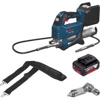 Pompa per grasso a batteria Bosch GFP 18V-10 18 V 10000 psi + 1x batteria 5,0 Ah - senza caricabatterie