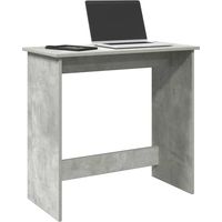 vidaXL Scrivania Grigio Cemento 80x40x75 cm in Legno Multistrato