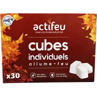 Avviatore di fuoco inodore 30 cubetti Actifeu