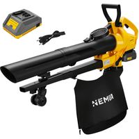 Souffleur / Aspirateur Broyeur De Feuilles 40V Nemura + Batterie 2Ah + Chargeur Rapide