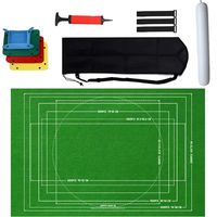 Rouleau de tapis de puzzle, rouleau de tapis de puzzle en feutre, tapis de puzzle professionnel, adapté aux puzzles de 2000 pièces, y compris un ensemble d'outils complet (vert)