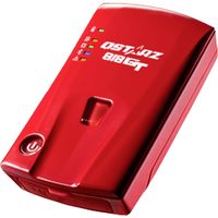 Qstarz BL-818GT Ricevitore GPS Tracker veicoli Rosso 1 pz.