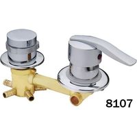 SY-8107 Miscelatore per doccia, Barra miscelatrice per doccia, Rubinetto per doccia a parete cromato, ottone