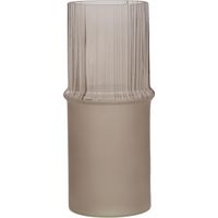 Vase aus Glas TUBE MATTE, Ø 10,8 x 25 cm