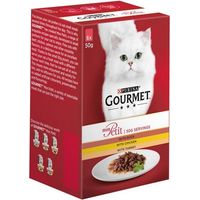 Gourmet Mon Petit Poultry Turkey Duck Chicken ( 6Pk) 50g - PK 8 - 718793