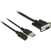 Navilock Anschlusskabel MD6 Seriell >D-SUB 9 Seriell für GN SS Empfänger Stromversorgung über USB