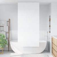 Estor enrollable para ducha tela 90x240 cm ancho 86 cm vidaXL