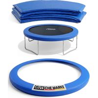Couverture de bord en fibre de verre pour trampoline 396 cm