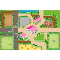 Tappeto da gioco maneggio per cavalli XXL 100x150cm