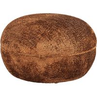 Pouffe Jace couleur cannelle chaleureux - Cannelle chaleureux