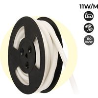 Neon Flex LED 24V DC - 12x12mm - 10 metri - Lotto completo -