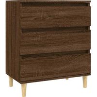 Maison La Vie - Buffet Salon Moderne - Meuble de rangement - Chêne marron 60x35x70 cm Bois d'ingénierie bu3718