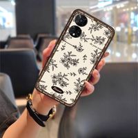 Étui pour téléphone TCL 50 5G/50XE 5G/50XE NXTPAPER 5G – Matériau en silicone élégant et doux, imperméable, design de dessin animé graffiti.