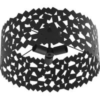 Lucande Lámpara de techo 'Aeloria' en Negro Metal