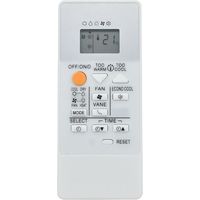 (Blanc) Télécommande de climatiseur compatible avec RU18A, MSZHJ25A, MSZDM25VA et MSZDM35V une télécommande de climatiseur de remplacement universelle.
