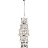Elstead Kichler Piper Lustres Chrome poli