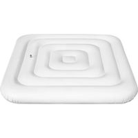 Couverture de Spa Gonflable de 165CM carrée, avec Valve de gonflage et de dégonflage Rapide et Facile (carré)