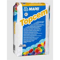 Mapei – Liant hydraulique pour chape TOPCEM – Sac de 20 kg – Prise normale et séchage rapide – Résistances mécaniques élevées