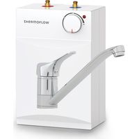 Boiler Warmwasserspeicher 5 L Untertisch steckerfertig + Armatur 2 kW Thermoflow