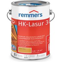 Remmers HK-Lasur 3in1 eiche hell, 2,5 Liter, Holzlasur aussen, 3facher Holzschutz mit Imprägnierung + Grundierung + Lasur, Feuchtigkeit- und UV-Schutz