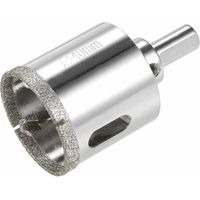Diamantbohrer für Glaslochsäge mit Mittelpositionierungsbohrer für Glas, Keramik, Porzellan, Fliesen, 40 mm
