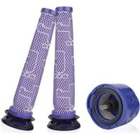 Pré Filtre Pour Dyson V6 V7 V8 & Post-Moteur Filtre HEPA Pour Dyson V6,BONBELONG Kit de Filtre de Remplacement pour Dyson V6,Accessoire d'AspirateurDY-966912-03(2 Pré et 1 Post Filtre)