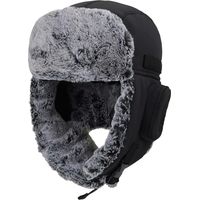 Chapeau de trappeur chaud pour homme, chapeau russe d'hiver ouchanka, chapeau de chasse