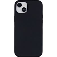 eSTUFF Infinite Rome Magnethülle für iPhone 15 Plus, Schwarz. Material: 51 % recyceltes Polycarbonat, 25 % recyceltes Silikon. ES67150026