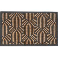 Zerbino in fibra di cocco in stile Art Déco