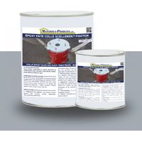 Epoxy pâte colle scellement fixation - 2.5 Kg Gris béton - MATPRO