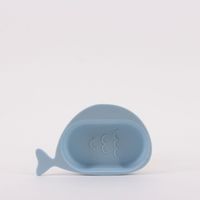 Seifenschale mit blauem Wal AZAO