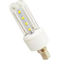 Lampadina Led E14 3w 2u Luce Tubola Tubo Attacco Piccolo Lineare Luce Calda 87095