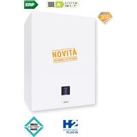 caldaia ferroli a condensazione bluehelix hitech rrt 34 k 50 con accumulo di 50 litri kit scarico fumi omaggio low nox metano o gpl - novità
