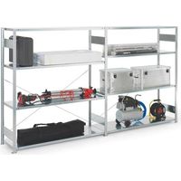 Rayonnage à grands compartim. à emboîter H2000xl1700xP600 mm étagère d'extension