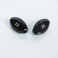 Obturateur de rétroviseur Mad pour Moto Kawasaki ZX noir marqué