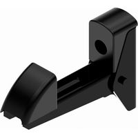 Automatischer Stopper Aluminium einfache Klappe BURGAUD Schwarz 9005 - 900213