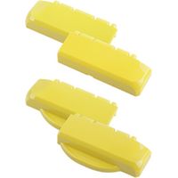Bopla B SC HB PC-V0-1023 Scharnier Polycarbonat V0 Verkehrsgelb (L x B x H) 100 x 27 x 48.3 mm 1 S