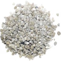 Quarzo bianco arrotondato fondo per acquari 5 kg