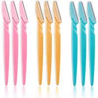 9 Pièces Rasoir Sourcils Rasoir Visage pour Femmes Eyebrow Shaper pour Visage Corps Sourcils Dames Hommes
