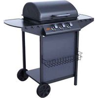 BARBECUE A GAS TRE FUOCHI CARDINALE 104x55,4x97,7h cm