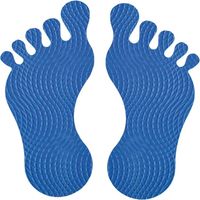 TAPPETO ANTISCIVOLO 'FOOT' 8 pz