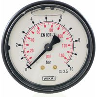 Manometro ABS Ø 63mm scala 0:100