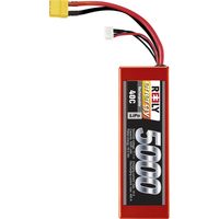 Reely Modellbau-Akkupack (LiPo) 11.1 V 5000 mAh Zellen-Zahl: 3 40 C Hardcase XT90