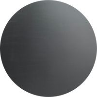 HPL Plateau de table Ø 120 cm Noir - Feros